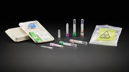 Blood collection pack