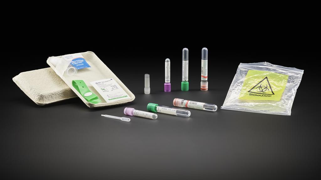 Blood collection pack