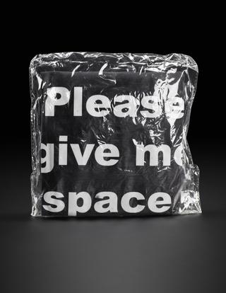 Please give me space' tabard