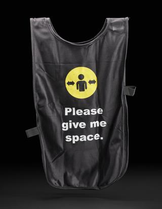 'Please give me space' child tabard
