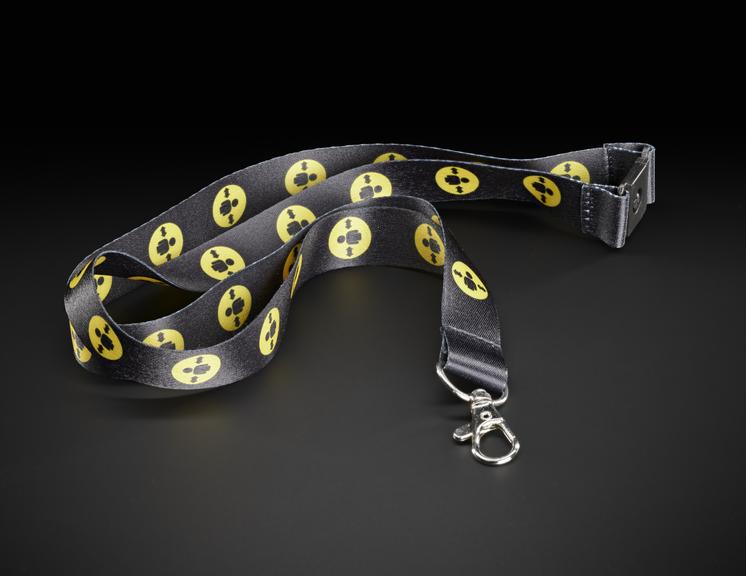 'Please give me space' lanyard