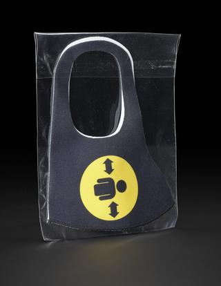 Please give me space' face covering