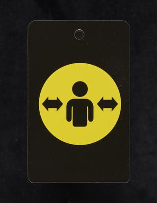 'Please give me space' card