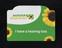 Hidden Disabilities card with the wording 'I have a hearing loss'