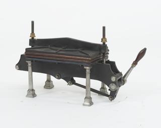 Letter copying press