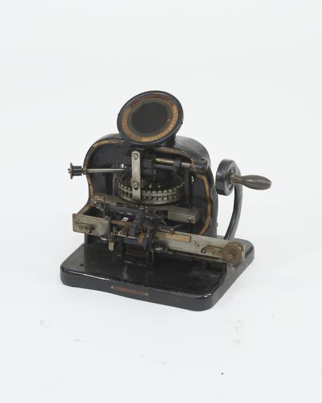 5Hand graphotype embossing machine