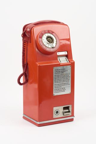 Post Office portable coinbox n(cc 735) - red, 1971