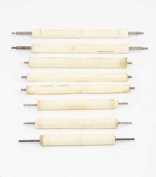 Eight Rollers for Cropper Platen Treadle Press