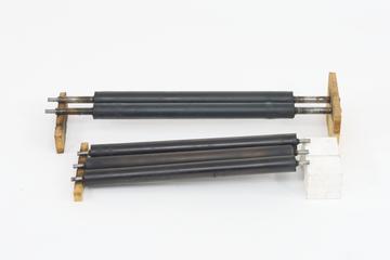 Five spare rollers for C.E. Kelly 2-Revolution Sheet-Fed Printing Press