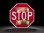 US Stop Sign with adversarial examples