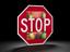 US Stop Sign with adversarial examples
