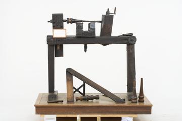 Wooden Pole Lathe