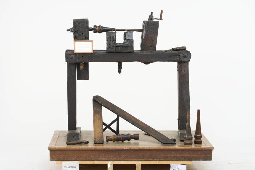 Wooden Pole Lathe