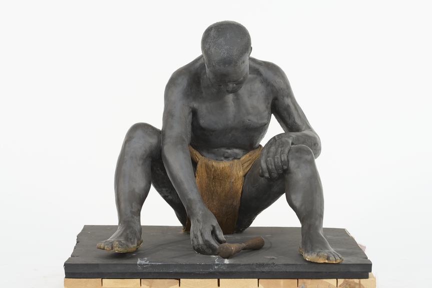 Plaster Statue, of Ibibio Medicine Man