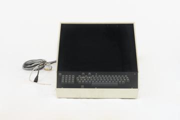 Combined keyboard/VDU