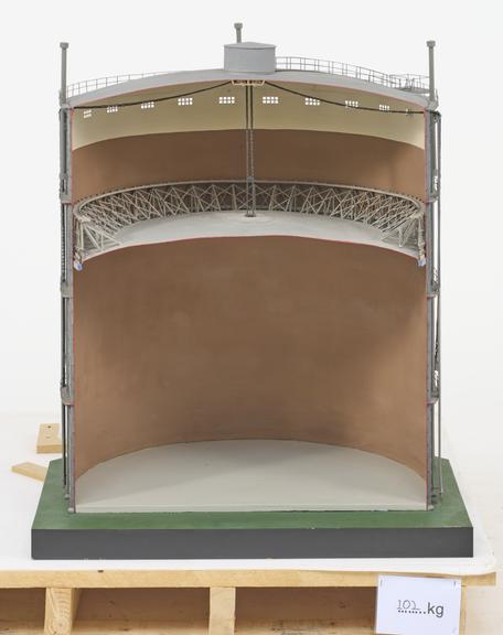 Model of Klonne Dry Gas Holder.
