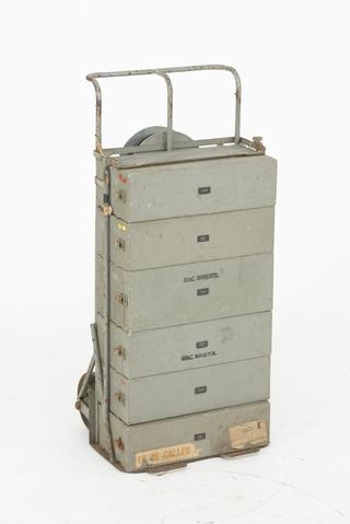 BBC "OBA" outside-broadcast sound unit, on trolley
