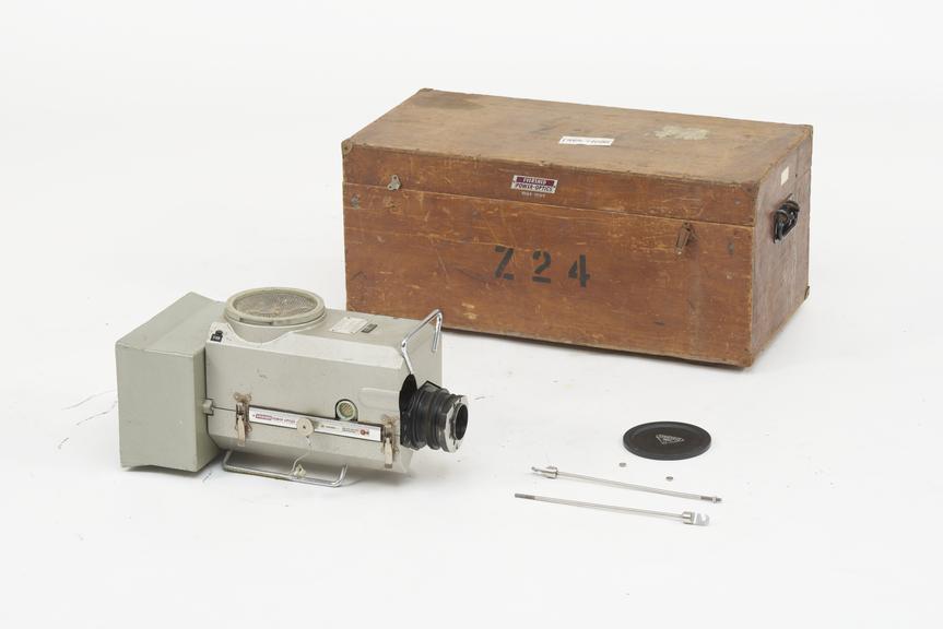 Angenieux zoom lens with Evershed servo drive