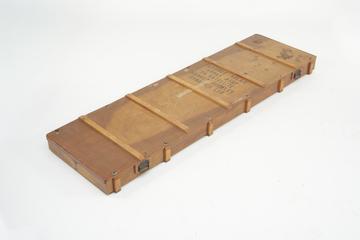 Crate for X4 (Miranda) satellite array assembly