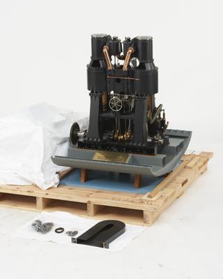 Model of engines of White Star Liner 'Britannic'
