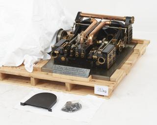 Model screw engines fitted in 1859 to W.H.M.S. "Conqueror"