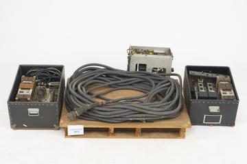 Connecting cables and 8 electronics modules for RCA Image Orthicon colour camera