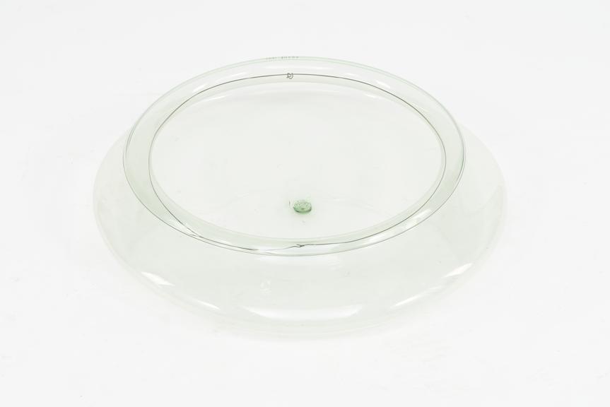 Hollow Lens Shaped Glass Piece