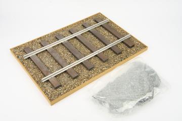 Baseboard with length of track