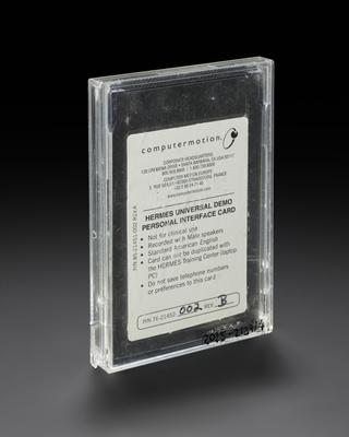 Demonstration interface card from a ZEUS surgical system