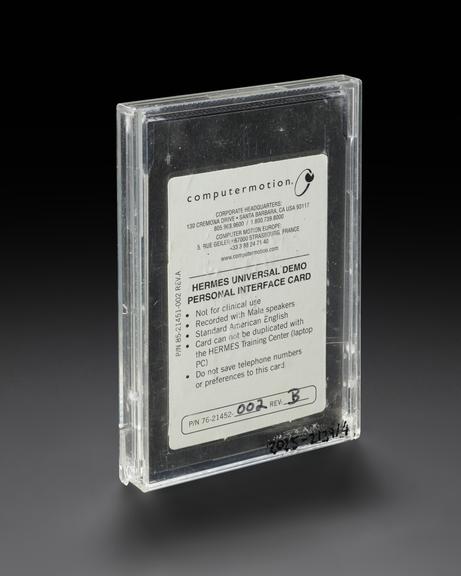 Demonstration interface card from a ZEUS surgical system