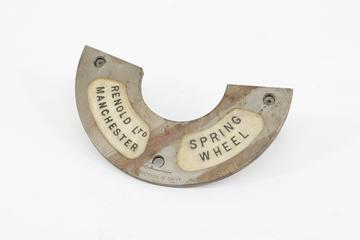 Cover plate for 17 tooth spring wheel
