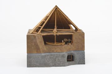 Model of rag and chain pump
