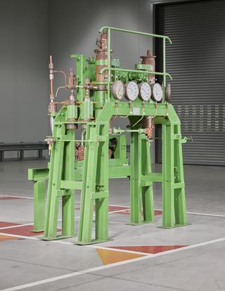 Ethylene compressor from first full scale polyethe