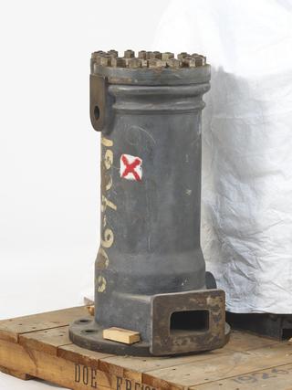 Replica of cylinder of "safety" engine