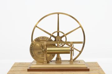 Recording tide gauge by John English, 1850