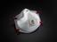 3M 8833 disposable particulate respirator