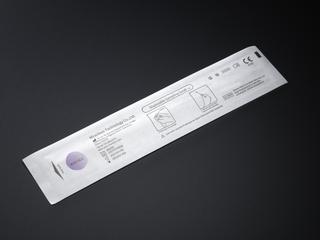 Disposable sampling swab of the type used with SAMBA® II SARS-CoV-2 tests including a nose and throat swab