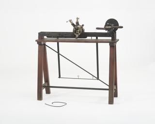 Sir Marc Isambard Brunel's circular  loop wheel knitting machine for knitting hosiery