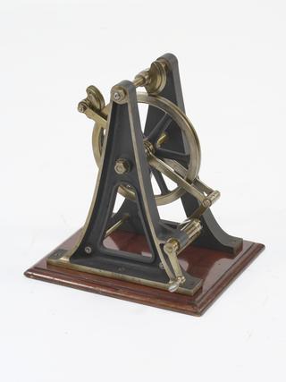 Model of Worssam's silent feed for saw frame