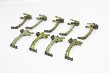 9 pieces of iron framing