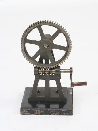 Single threaded worm and worm wheel