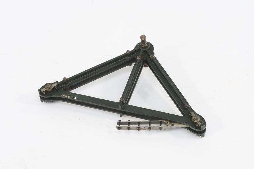 Model of bell crank lever used in pumping machiner
