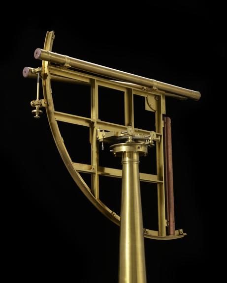 Brass quadrant with stand, 1771