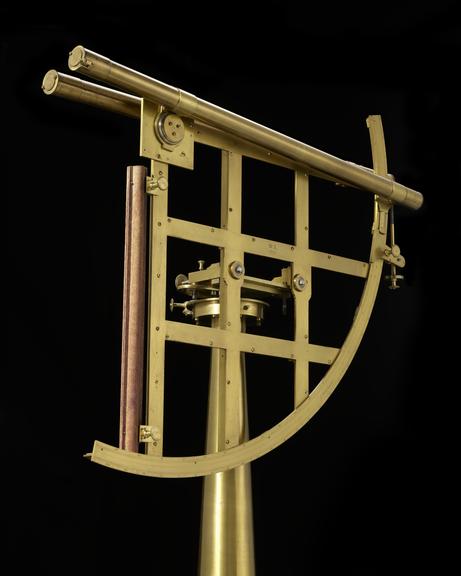 Brass quadrant with stand, 1771