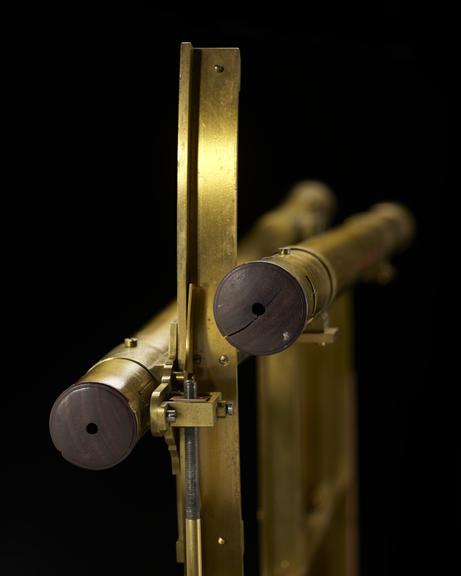 Brass quadrant with stand, 1771