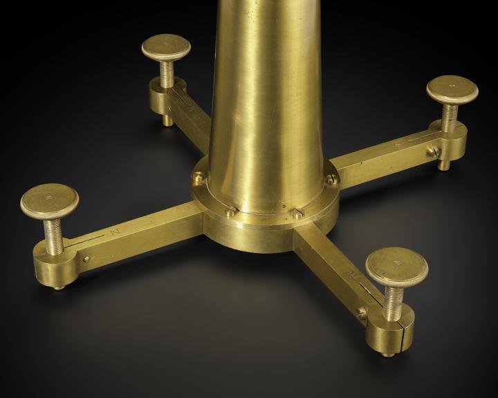 Brass quadrant with stand, 1771