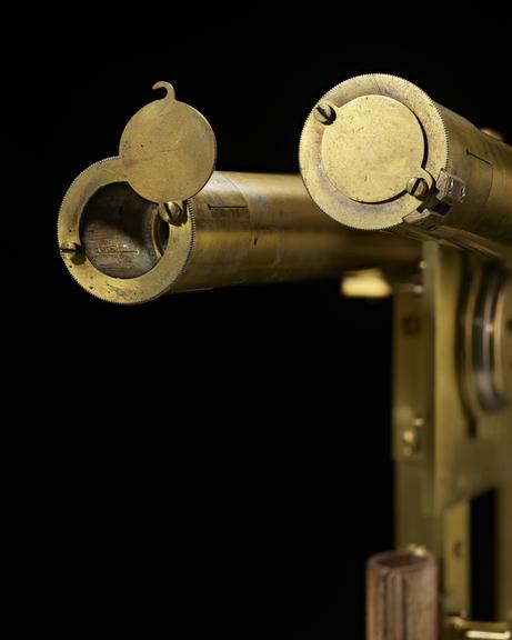 Brass quadrant with stand, 1771