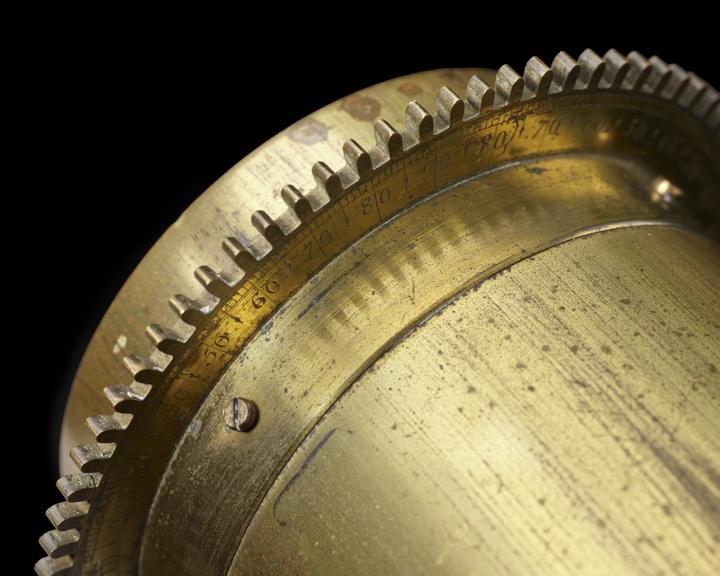 Cassegrain reflecting Telescope of 2 1/2-inch aperture with claw foot pillar stand