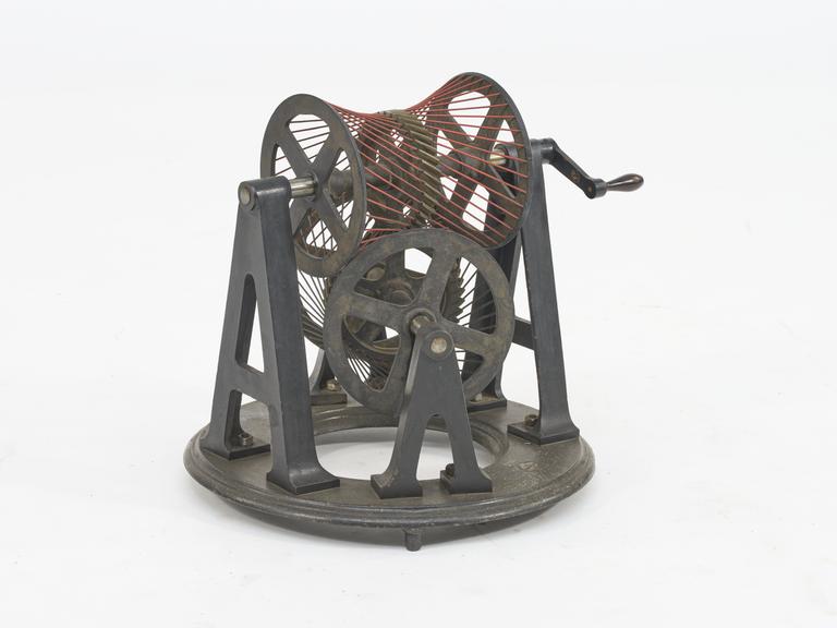 Model showing development of skew bevel wheels