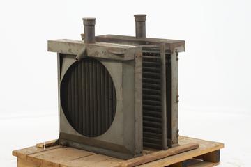 Two radiators and a set of cooling tubes